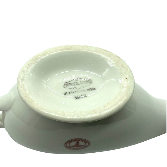 Vintage US Army Medical Department McNicol 1942‎ Gravy Boat - Picture 6 of 8